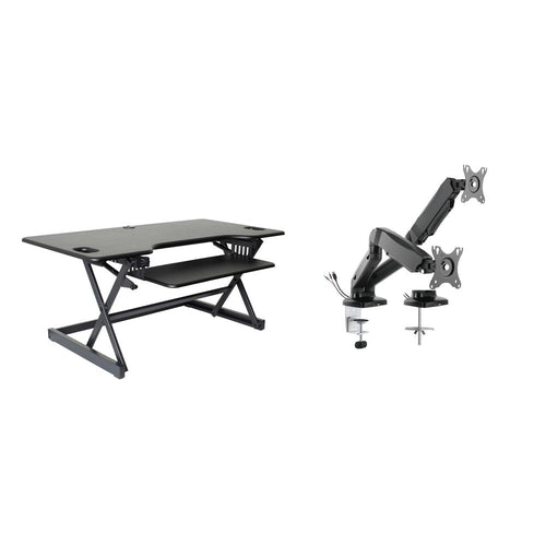 Rocelco 46'' Large Height Adjustable Standing Desk