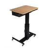 Rocelco 28'' Height Adjustable Mobile School Standing Desk