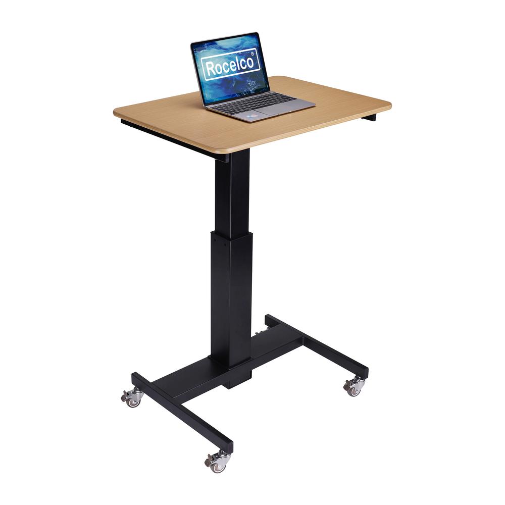 Rocelco 28'' Height Adjustable Mobile School Standing Desk