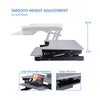 Rocelco 32'' Height Adjustable Standing Desk