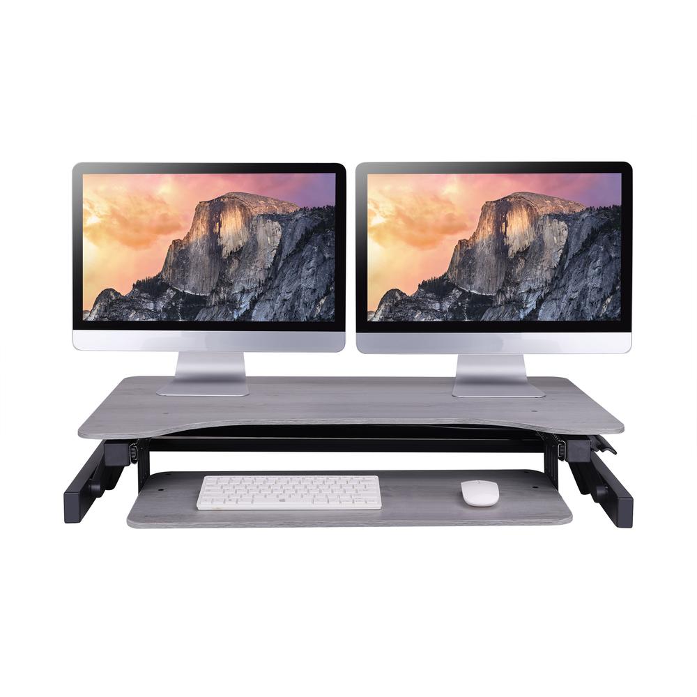 Rocelco 37.5'' Deluxe Height Adjustable Standing Desk