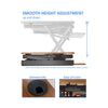 Rocelco 40'' Large Height Adjustable Standing Desk