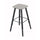 Safco Alpha Better Adjustable Height Stool - Black - Wood - 15.3'' Width x 19.3'' Depth x 35'' Height - 1 Each