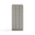 Triple Sloped Metal Locker Hood Addition 36''W x 18''D x 6''H - Tan - Safco