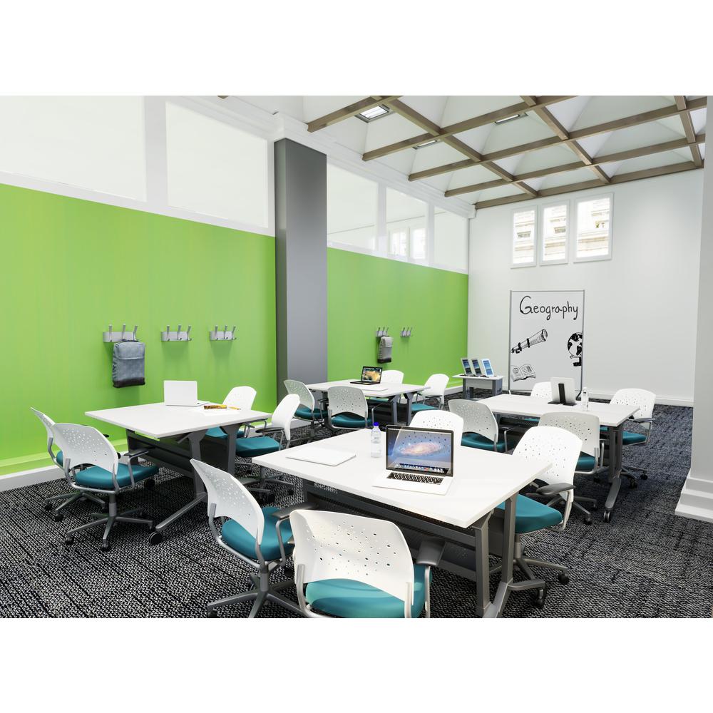 18 x 60'' Rectangular Training Table, LPL, Folkstone - Safco Products