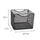 Onyx™ Mesh Desktop Box File, 10''D - Black - Safco