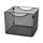 Onyx™ Mesh Desktop Box File, 10''D - Black - Safco