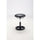 Twixt Desk Height Ergonomic Stool, 22.5'' Seat Height, Supports up to 250 lbs., Black Seat/Black Back, Black Base - Safco