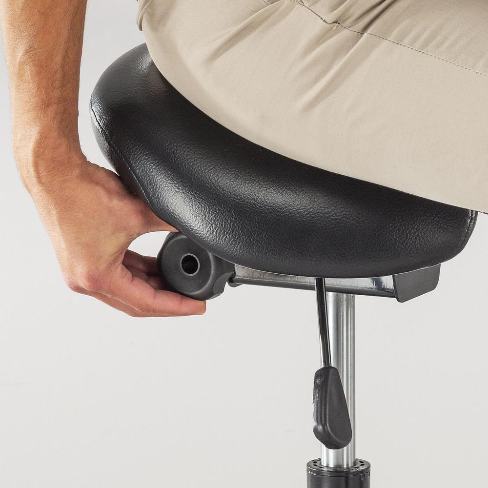 Twixt® Saddle Seat Stool, Extended-Height - Safco Products