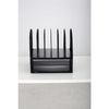 Powered Onyx™ 2 Horizontal/6 Upright Sections - Black - Safco