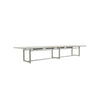 Mirella™ Conference Table, Sitting-Height, 16’ White Ash - Safco