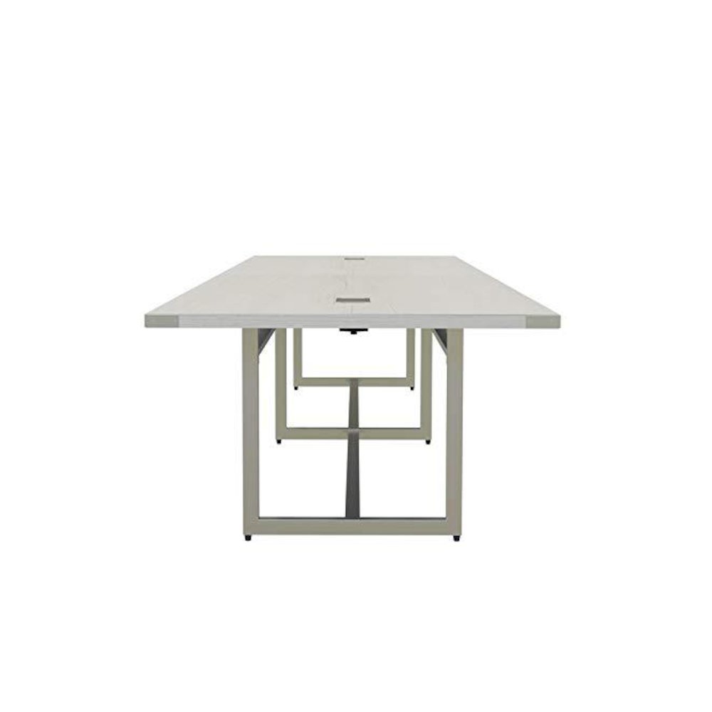 Mirella™ Conference Table, Sitting-Height, 16’ White Ash - Safco