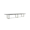 Mirella™ Conference Table, Sitting-Height, 16’ Stone Gray - Safco