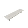 Mirella™ Conference Table, Sitting-Height, 16’ White Ash - Safco