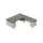 Mirella™ L-Shaped Configuration Desk, BBB/BF Stone Gray - Safco