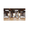 Mirella™ Free Standing Desk, BBB/BF White Ash - Safco
