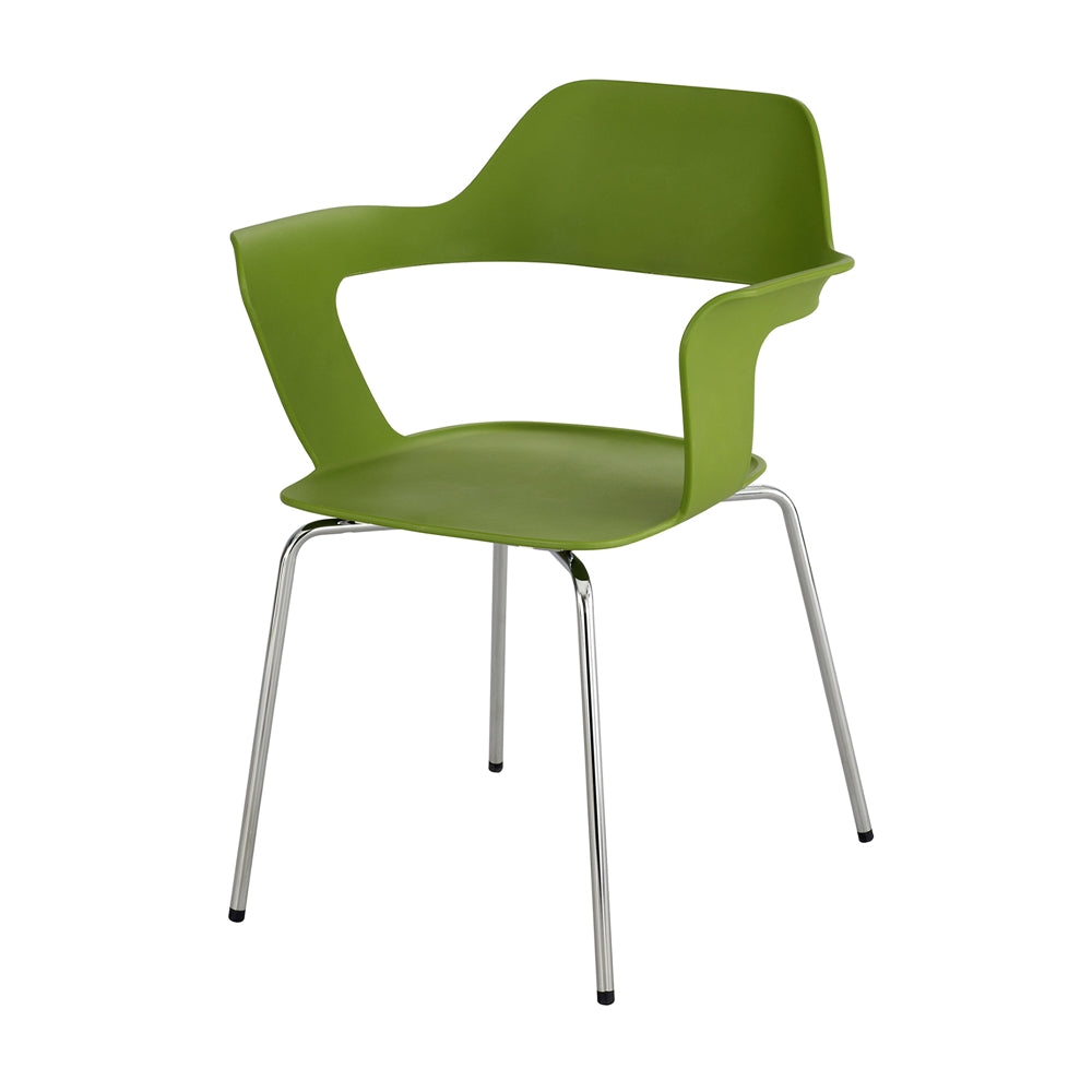 Bandi™ Shell Stack Chair (Qty. 2) Green - Safco