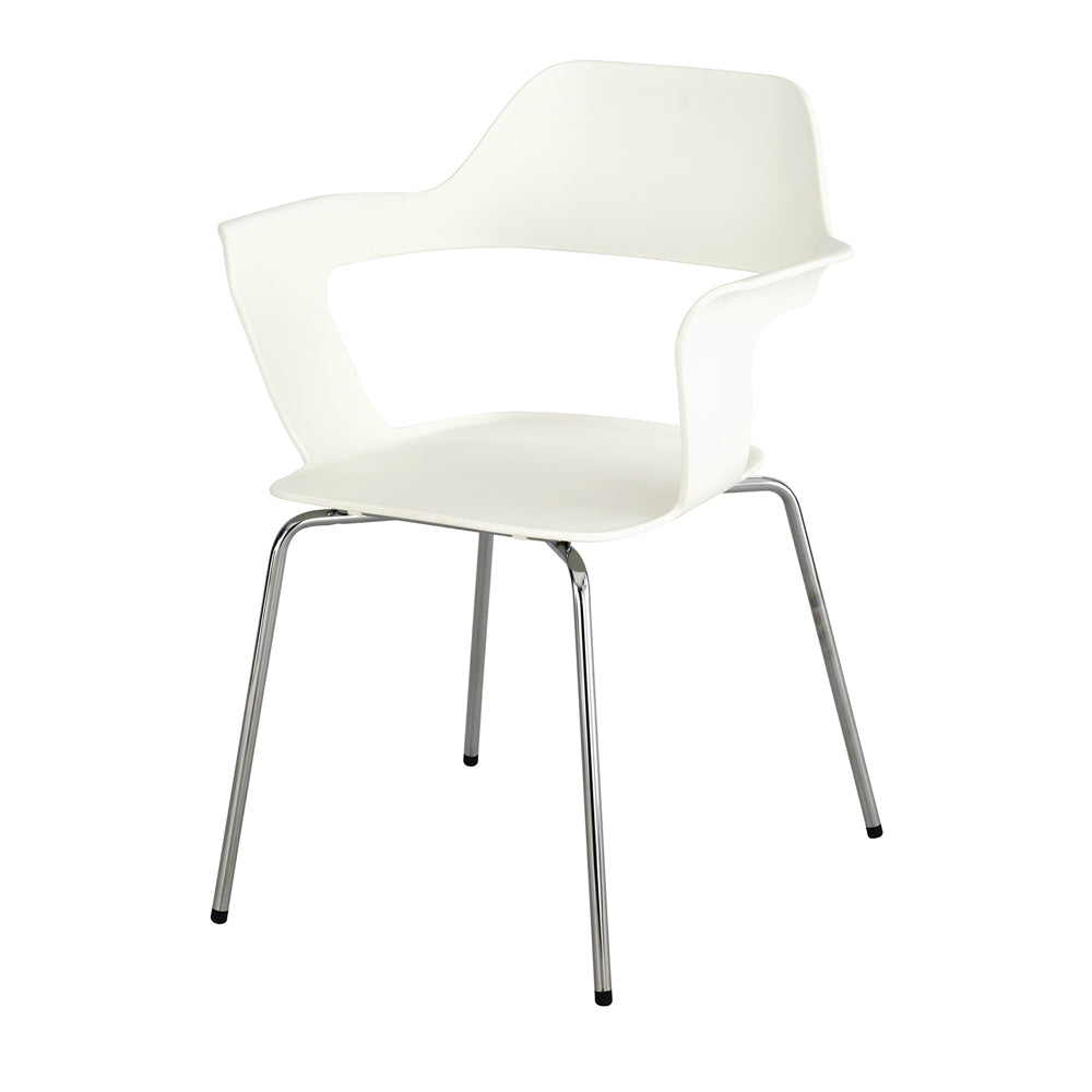 Bandi™ Shell Stack Chair (Qty. 2) White - Safco
