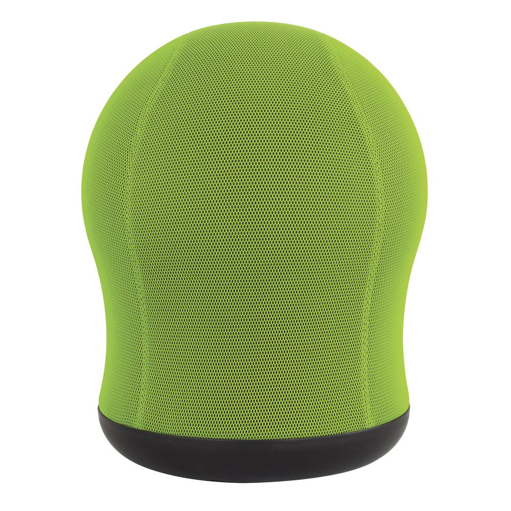 Zenergy Swivel Ball Chair, Green Seat/Green Back, Black Base - Safco