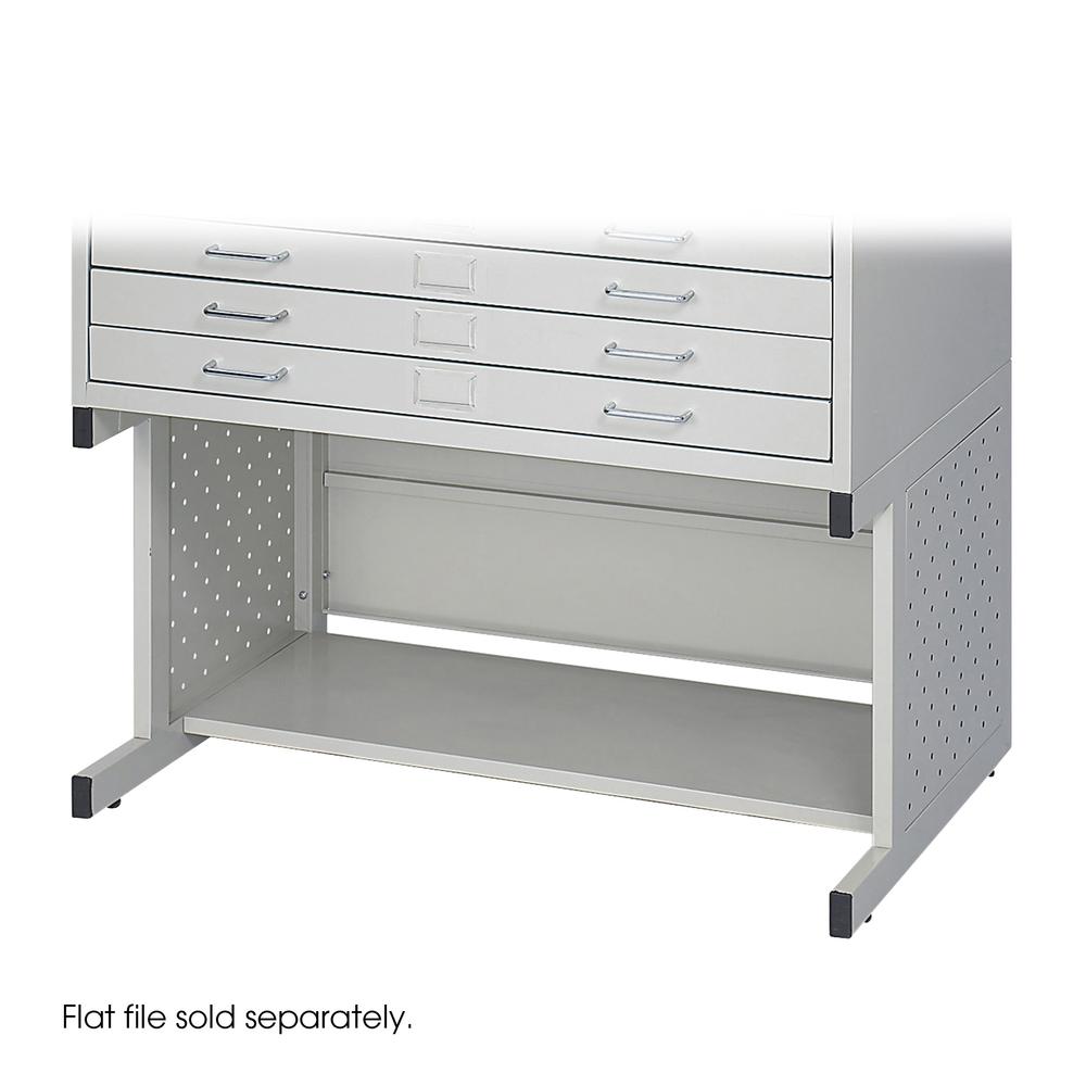 High Base for Small Flat File - Safco