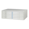Facil Steel Flat File-Medium Light Gray - Safco