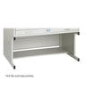 Facil Flat File High Base-Medium Light Gray - Safco