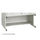 Facil Flat File High Base-Medium Light Gray - Safco