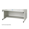Facil Flat File High Base-Medium Light Gray - Safco
