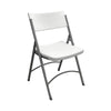 Heavy Duty Folding Chair, White - Mayline