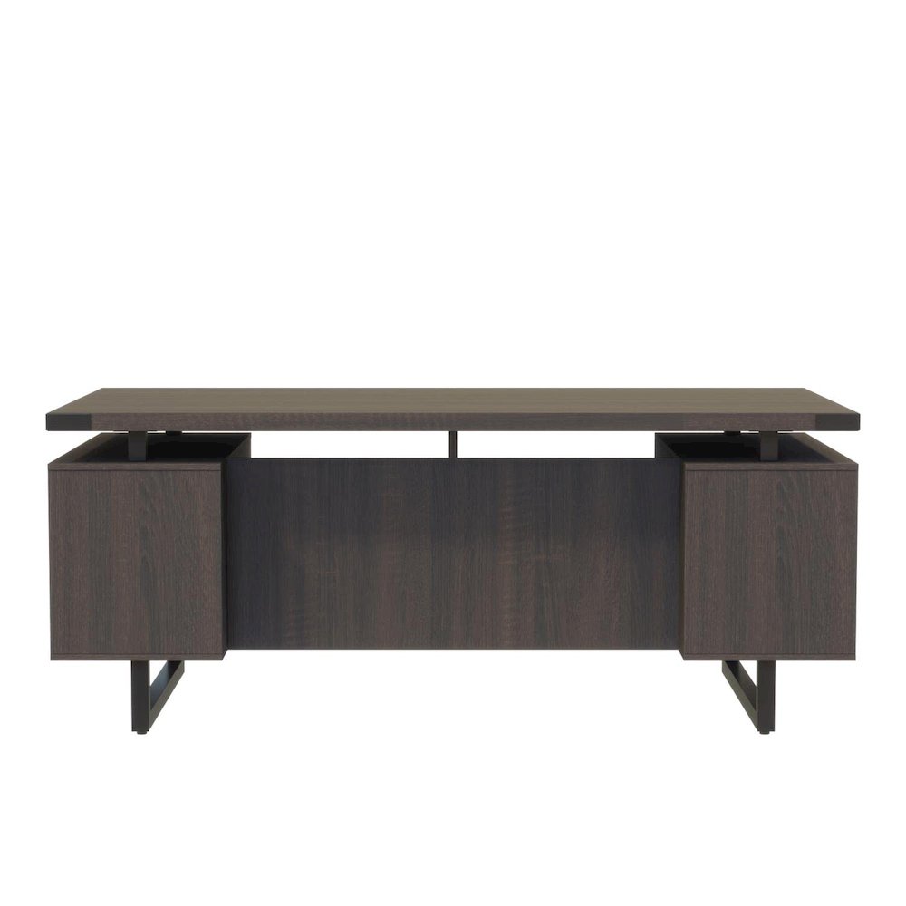 Mirella™ Free Standing Desk, BBB/BF Southern Tobacco - Safco