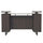 Mirella™ Reception Desk with Glass Countertop Southern Tobacco - Safco