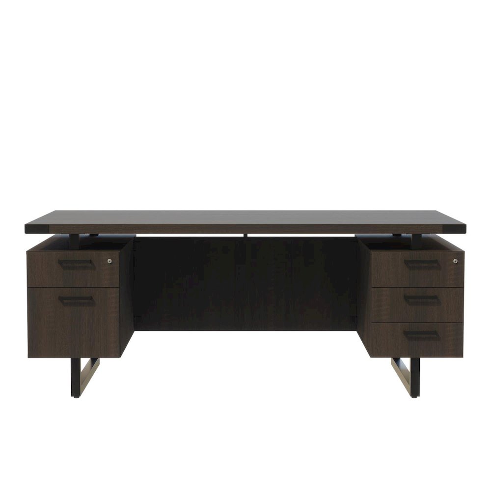 Mirella™ Free Standing Desk, BBB/BF Southern Tobacco - Safco