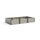 Triple Continuous Metal Locker Base Addition 35''W x 16''D x 5.75''H - Tan - Safco