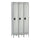 Single Tier Locker 3 Column Gray - Safco