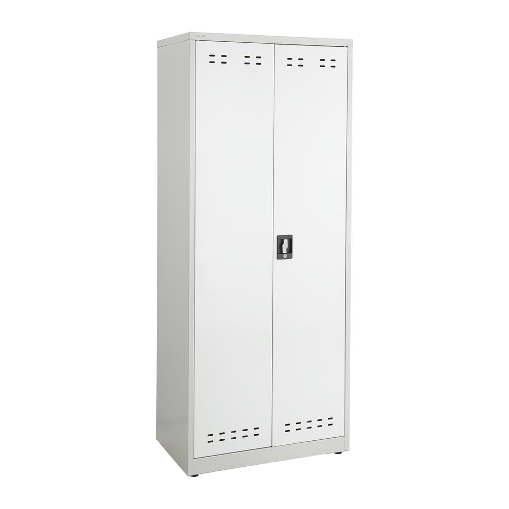 72''H Steel Storage Cabinet Gray - Safco