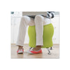 Zenergy Ball Chair, Backless, Supports Up to 250 lb, Grass Fabric Seat, Silver Base - Safco