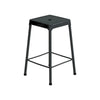 Counter-Height Steel Stool, Backless, Supports Up to 250 lb, 25'' Seat Height, Black - Safco