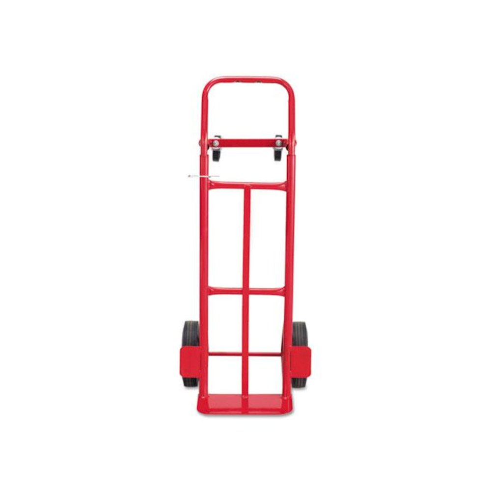 Two-Way Convertible Hand Truck, 500 to 600 lb Capacity, 18 x 51, Red - Safco