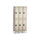 Double-Tier, Three-Column Locker, 36w x 18d x 78h, Two-Tone Tan - Safco