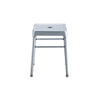 Safco® Steel Guest Stool Silver