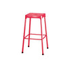 Bar-Height Steel Stool, Red - Safco