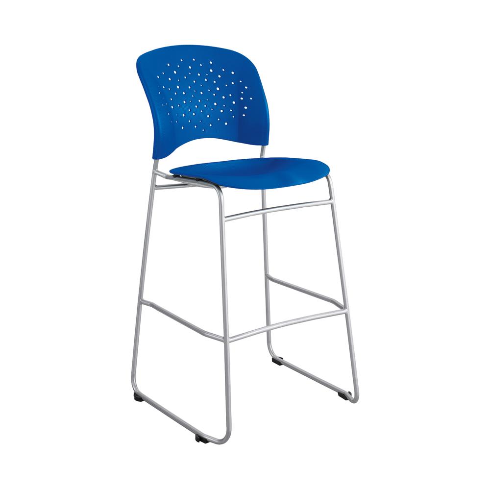 Reve™ Bistro-Height Chair Round Back Blue - Safco