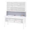 Safco E-Z Sort Riser - 57.5'' Width x 13'' Depth x 14'' Height - Steel - Gray