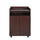 Executive Mobile Presentation Stand, 29.5w x 20.5d x 40.75h, Mahogany - Safco