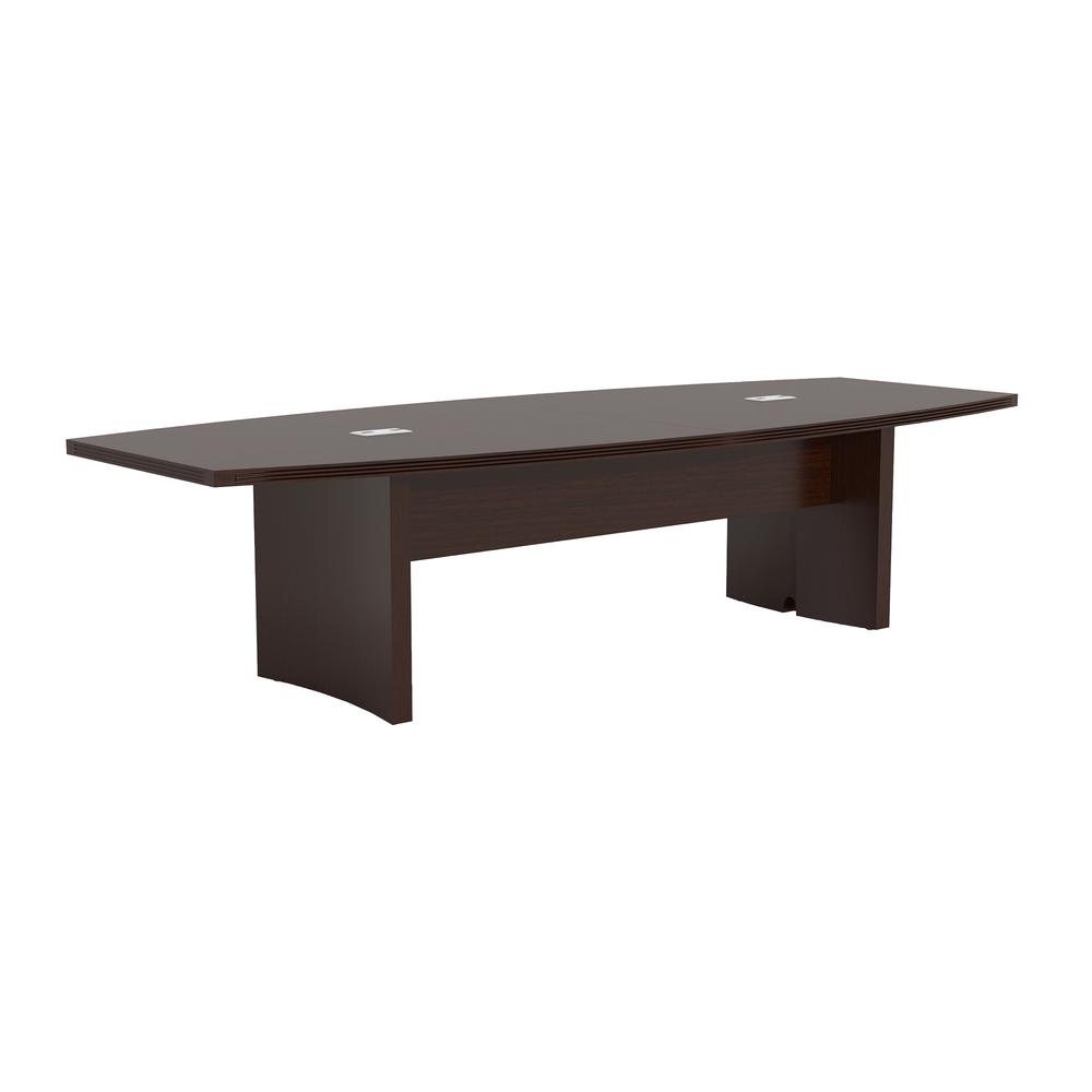 10' Conference Table, Boat Surface, Mocha - Mayline