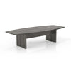 10' Conference Table, Boat Surface, Gray Steel - Mayline