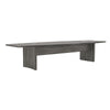 12' Conference Table, Boat Surface, Gray Steel - Mayline