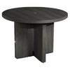 42'' Round Conference Table, Gray Steel - Mayline