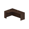 72'' Left Extended Corner Table, Mocha - Mayline
