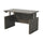 Aberdeen® Height-Adjustable Desk, Straight Front Top & Base, 72'' W - GraySteel - Mayline